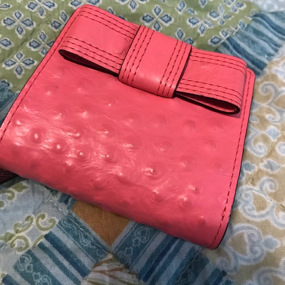 kate spade Handbags - Kate Spade Ostrich Texture Wallet NWT Super Cute!